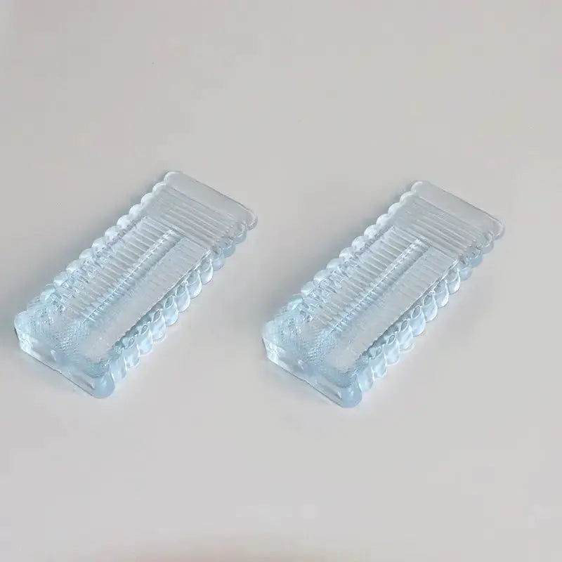 Silicone Door Stop Wedge Safety Stoppers Reusable Shock Absorbent For Home And Office Anti Slamming Door Stopper
