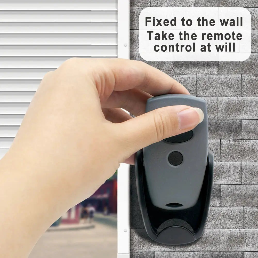 Simples Market 868/433MHz garage door remote duplicator, gray wall-mounted controller