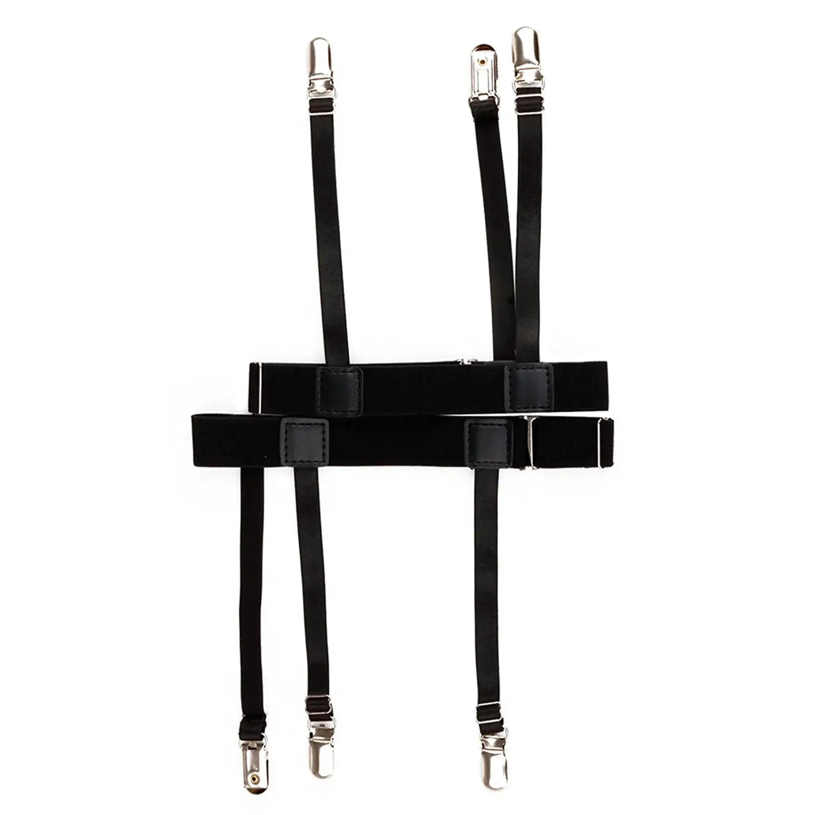 TuckGuard Shirt Stay Clips With Hidden Suspender Belt Keeps Shirts Tucked All Day For Police Military Professionals