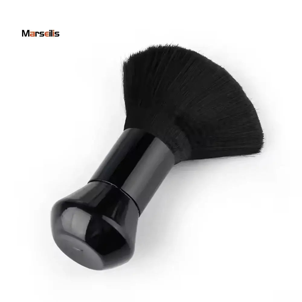 Marseilis Soft Neck Brush Dust Remover For Hair Cutting Neckline And Facial Cleaning Salon Tools