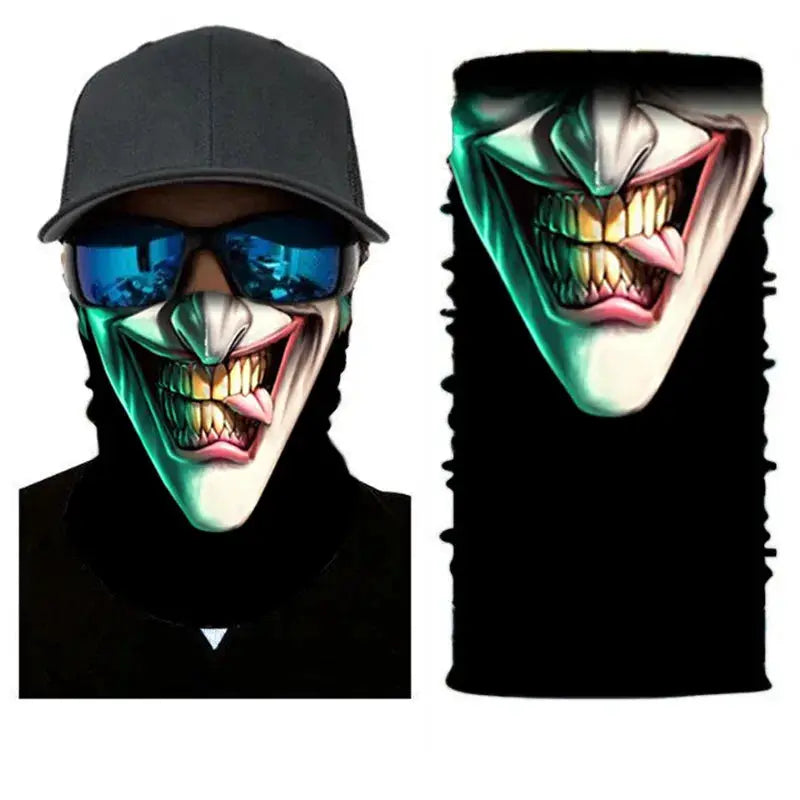 Seamless Tactical Neck Gaiter Bandana Scarf For Men Face Mask Balaclava For Cycling Skiing Motorcycle Hiking
