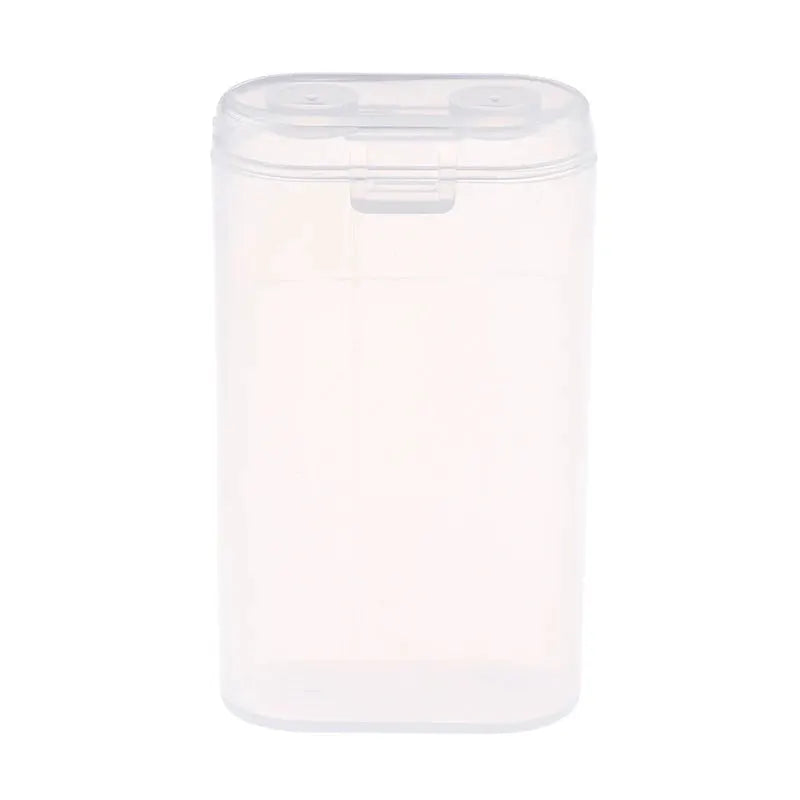 Portable Waterproof Clear 18650 Battery Storage Holder Case For Two Sections Safety Box