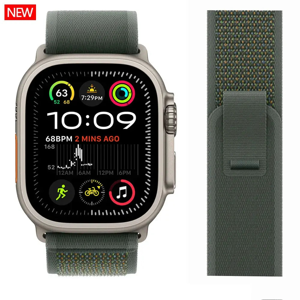 trail loop For apple watch ultra 3 2 Band 49mm 44mm 40mm 45mm 41mm 42mm correa bracelet iWatch series 7 se 8 9 10 11 46mm straps