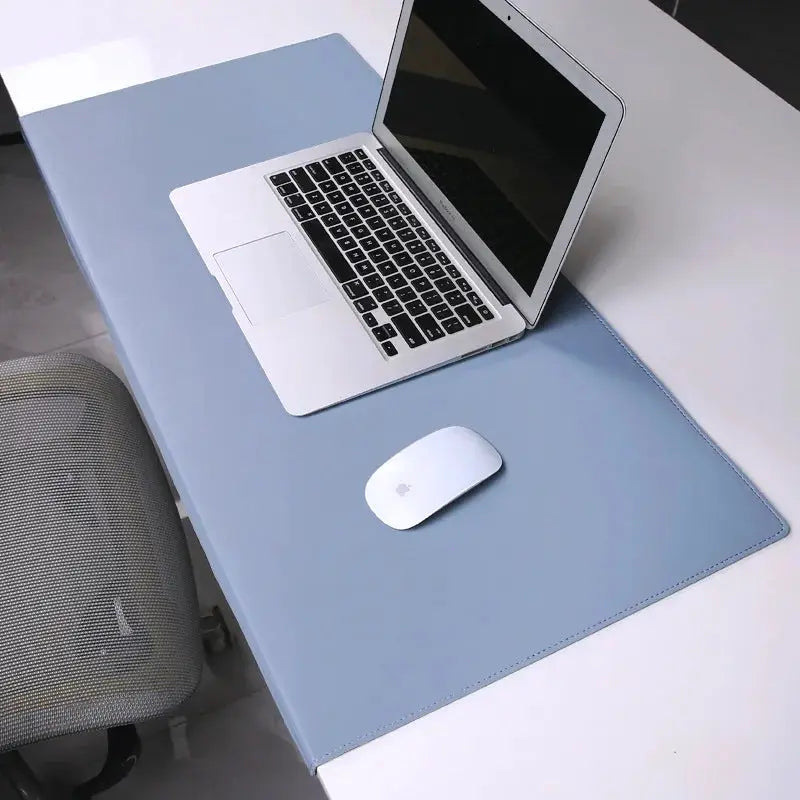Folding Elbow Guard Wrist Guard PU Leather Desk Pad Big Mouse Pad for Laptop Computer Desk Mat Gaming Table Cushion