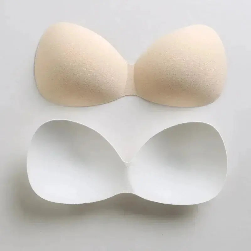 Bikini padding inserts, nude foam, 1 pair for swimsuits