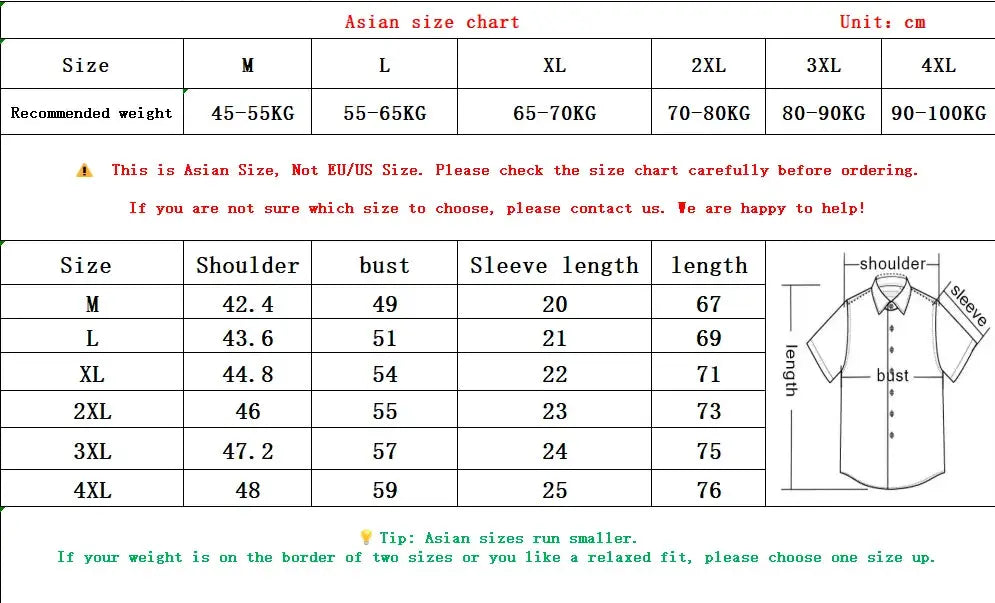 Polo shirt Simples Market; men's short-sleeve minimalist daily commuting top with Asian size chart M–4XL