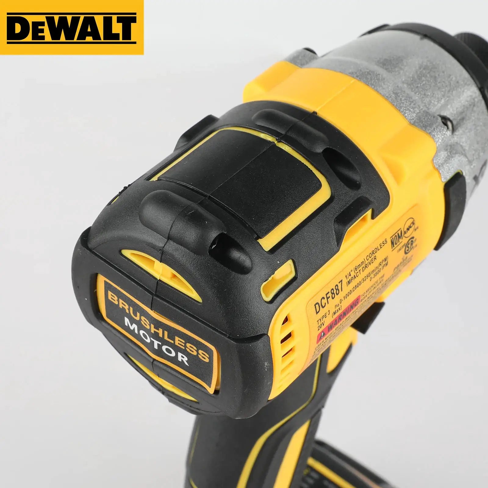 DeWalt Brushless Impact Driver DCF887 205 Nm 20V Cordless Tool With Battery Included