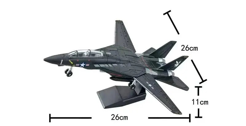 Military Series Building Blocks A10 Thunderbolt II And F14 Tomcat Fighter Aircraft Set For Kids Birthday Gift