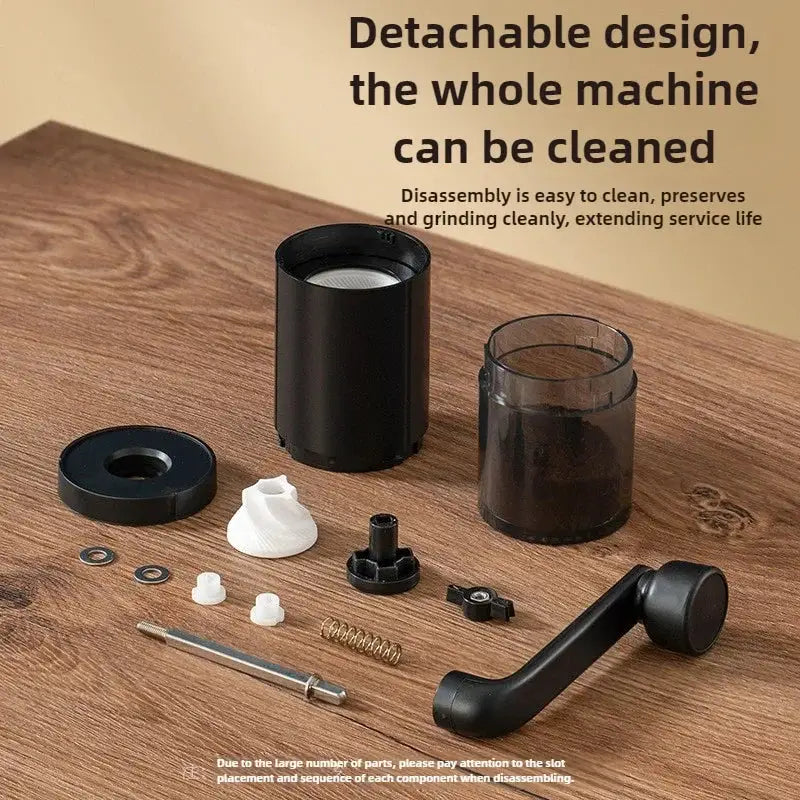 TrailBrew Hand Cranked Coffee Grinder Portable Adjustable Ceramic Core For Uniformly Ground Coffee On The Go