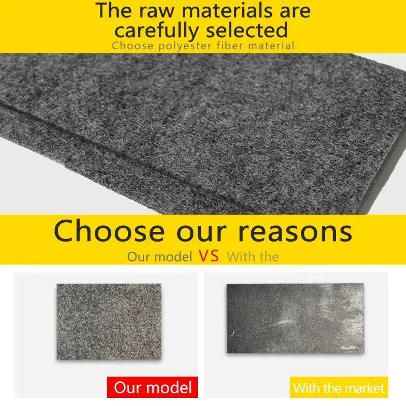 Upgraded nano magic car scratch remover cloth, gray fabric, multipurpose paint scratch repair