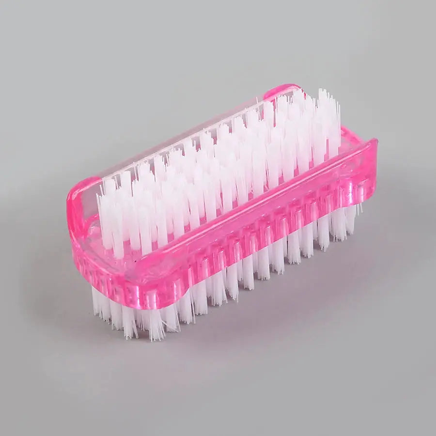 NailGlow Pro Double-Sided Nail Cleaning Brush For Manicure And Pedicure Gentle Yet Thorough Cleaning