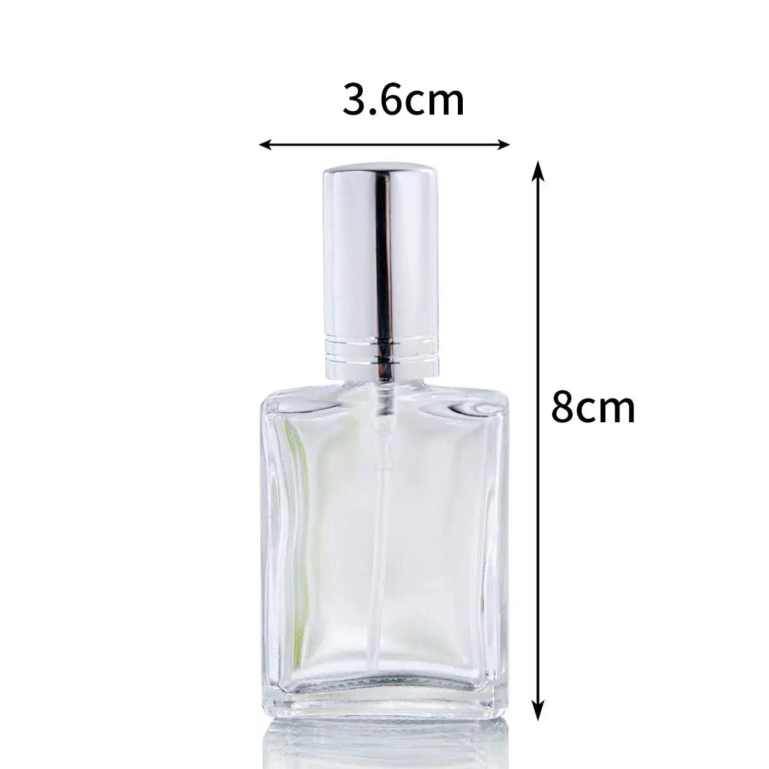 12 Pack 15 Milliliter Portable Refillable Perfume Atomizers Empty Spray Bottles with 2 Funnels and 2 Droppers