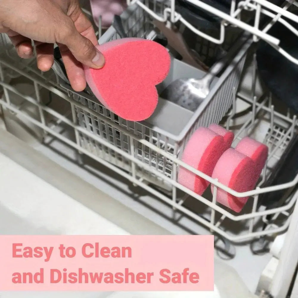 Non Scratch Kitchen Scrub Sponges For Gentle Cleaning Of Stovetops Sinks And Kitchen Surfaces