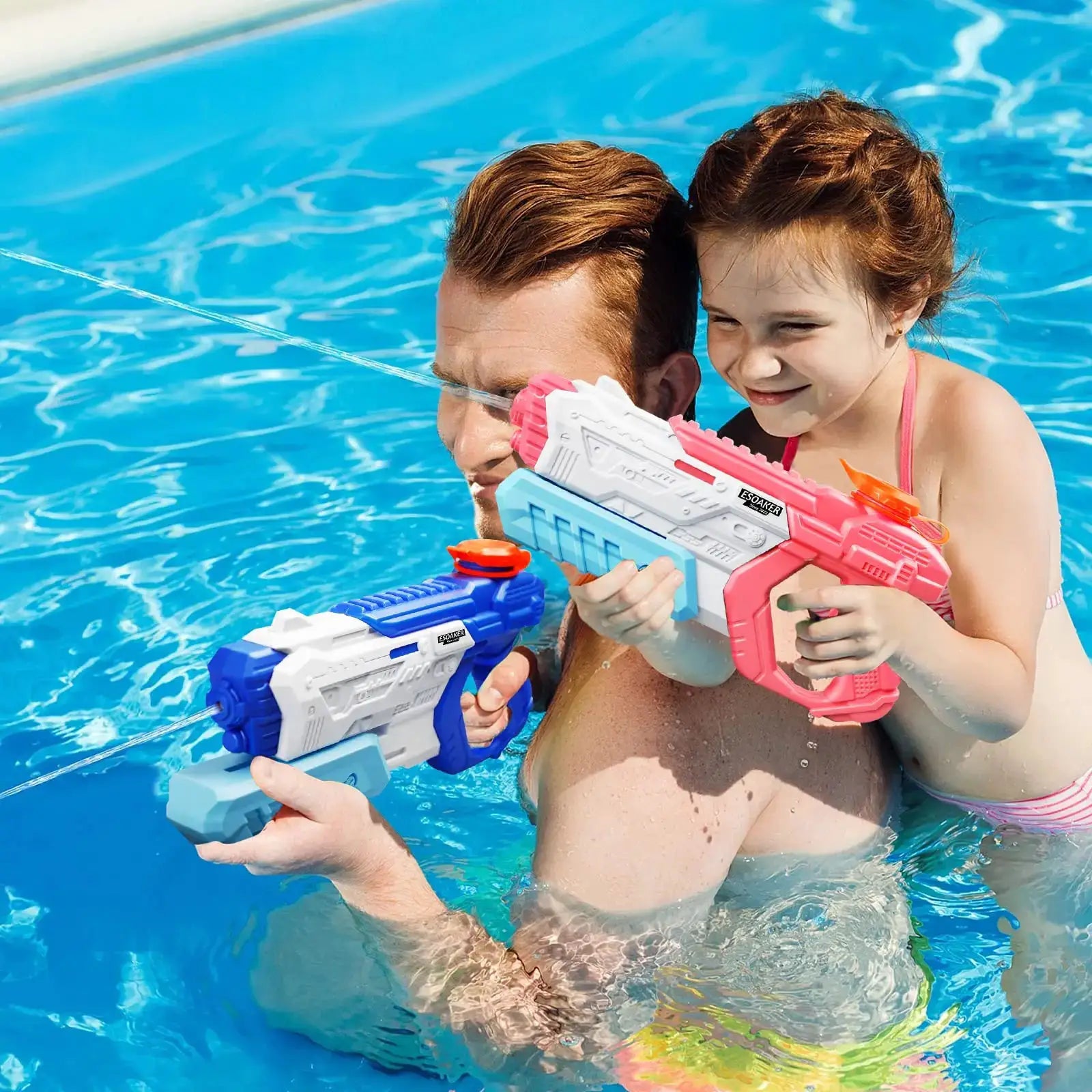 600cc High Capacity Water Gun For Kids And Adults Long Range Water Blaster Super Soaker For Pool Beach Summer Fun