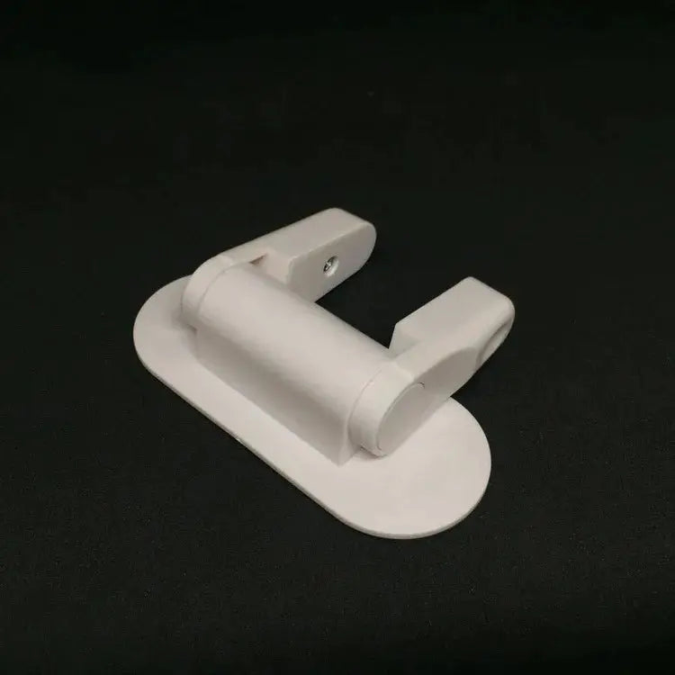 Simples Market universal door lever safety lock, white plastic adhesive latch for childproofing