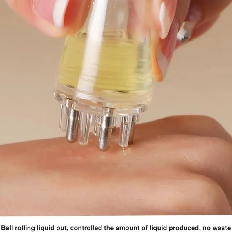 NovaScalp 6ml Scalp Applicator Mini Roller Ball Massager Brush Precise Essential Oil Delivery for Hair Growth