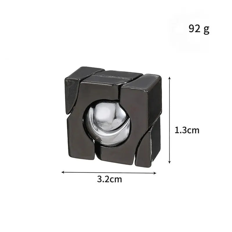 Lock Puzzles Classic IQ Metal Brain Teaser Baffling Puzzle Game Toy for Children and Adults Gift
