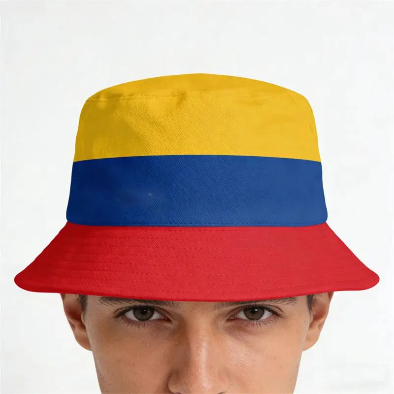 National Flags Reversible Bucket Hat For Men Women Football Fans