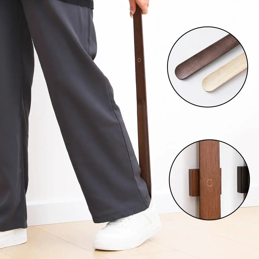 Shoe horn Simples Market premium beech wood 55cm with magnetic base