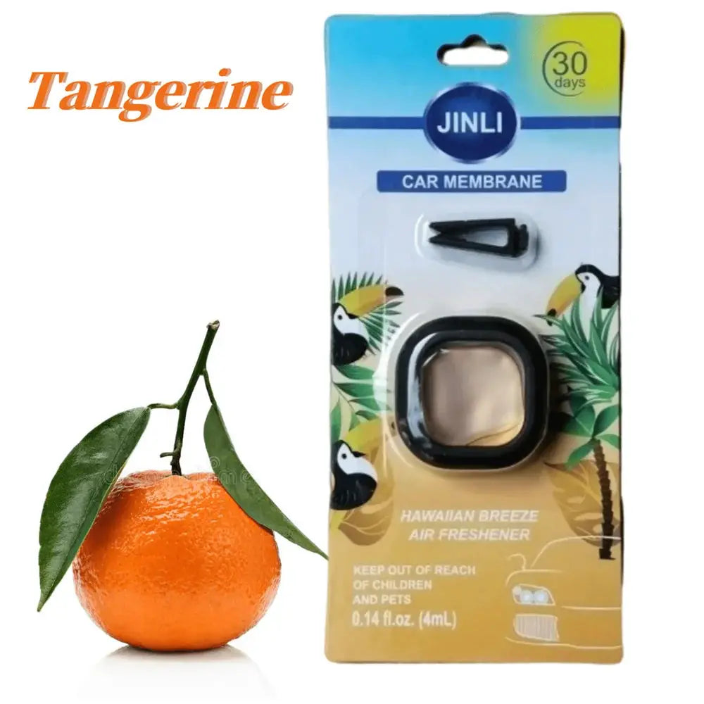 Long-Lasting Car Air Freshener Vent Clip With Essential Oil Scent Odor Eliminator Alcohol-Free 0.14oz