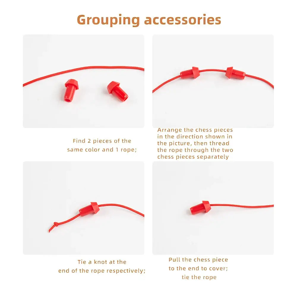 Twisted Rope Puzzle Game Brain Teaser Rope Untangling Board Game For Knots And Strings Solution Challenge