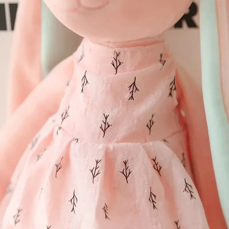 Kawaii Long Ear Rabbit Plush Toy for Baby Sleep Comfort Doll Soft Animal Toy Lovely Rabbit for Children Girls Room Decor