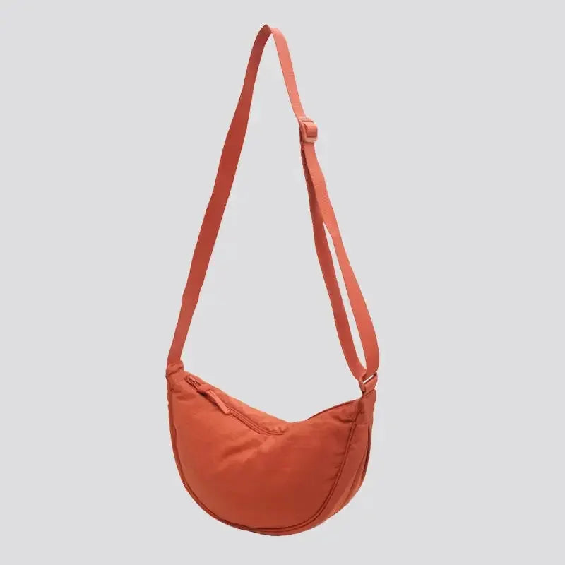 Womens Nylon Hobo Messenger Bag Vintage Style Durable Everyday Carry Adjustable Shoulder Strap