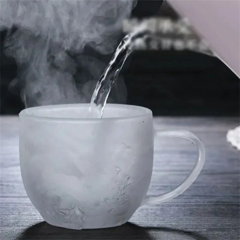 150-350ml Double Wall Borosilicate Glass Mug With Handle Coffee Cup