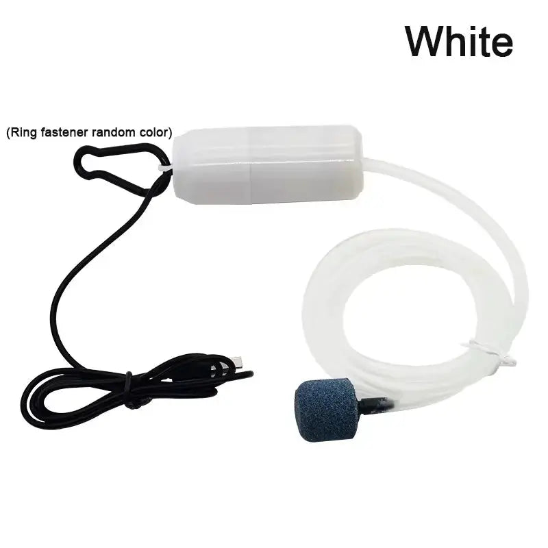 USB Aquarium Air Pump Silent Air Compressor Oxygenator 5V Portable Mini Oxygen Aerator For Fish Tank