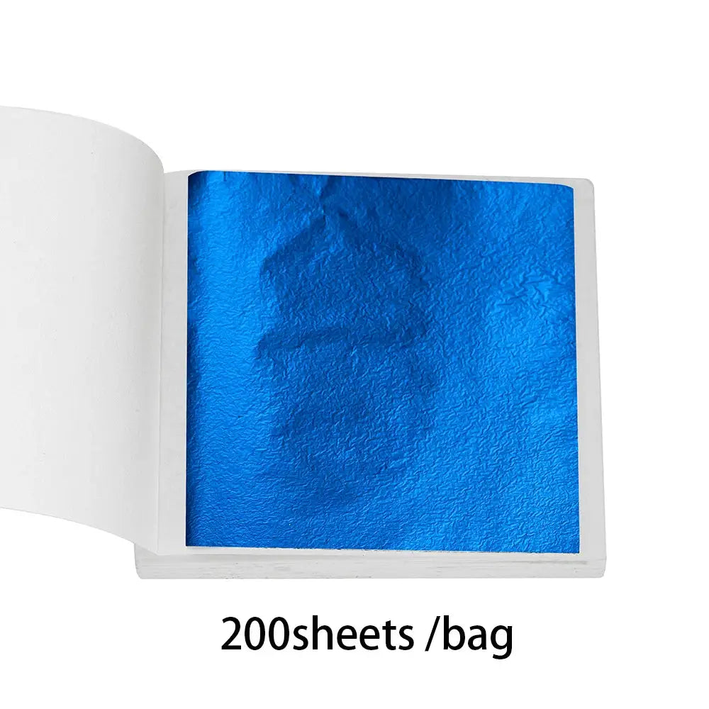 Imitation Gold Foil Paper Leaf Gilding For Epoxy Resin Molds Jewelry Making And Resin Craft Decor 100 200 Sheets