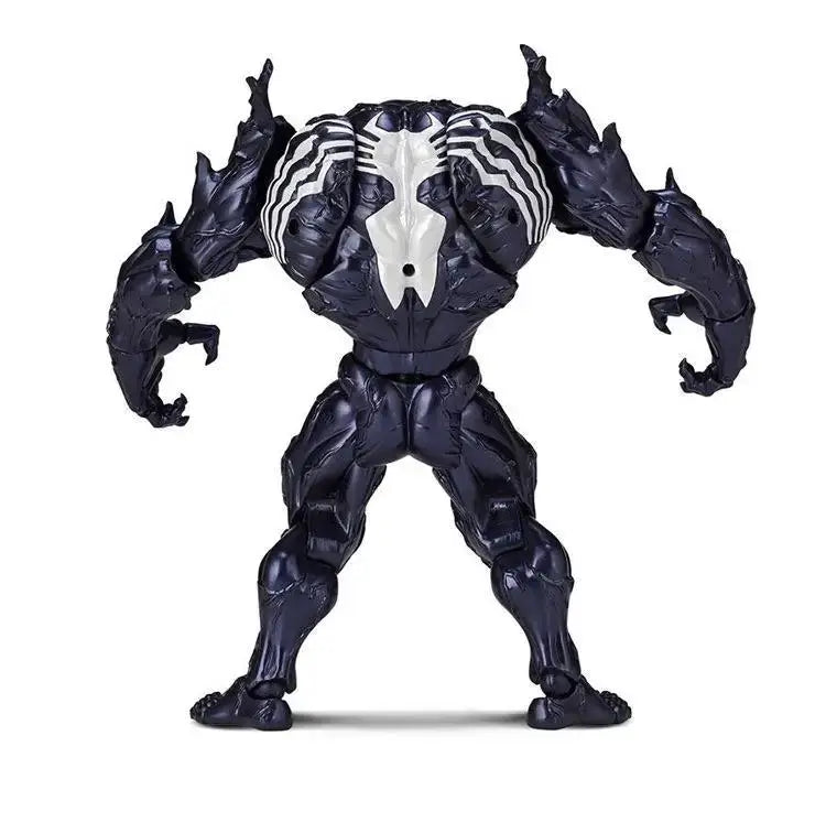 Venom Amazing Yamaguchi Legends Action Figure with Articulated Joints and Swap Face Statue Collectible Toy Gift