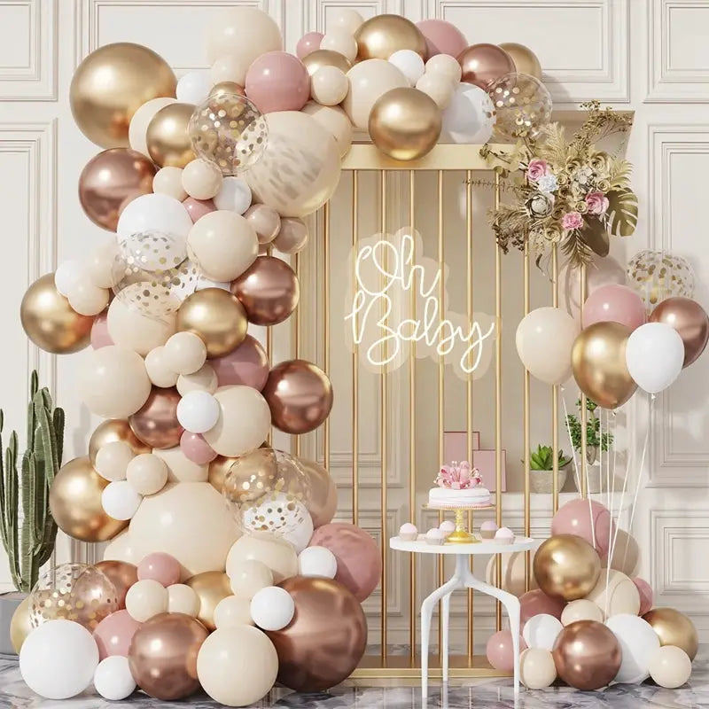 Balloon Garland Arch Kit Birthday Party Decoration Foil Balloons For Baby Shower Weddings And Events