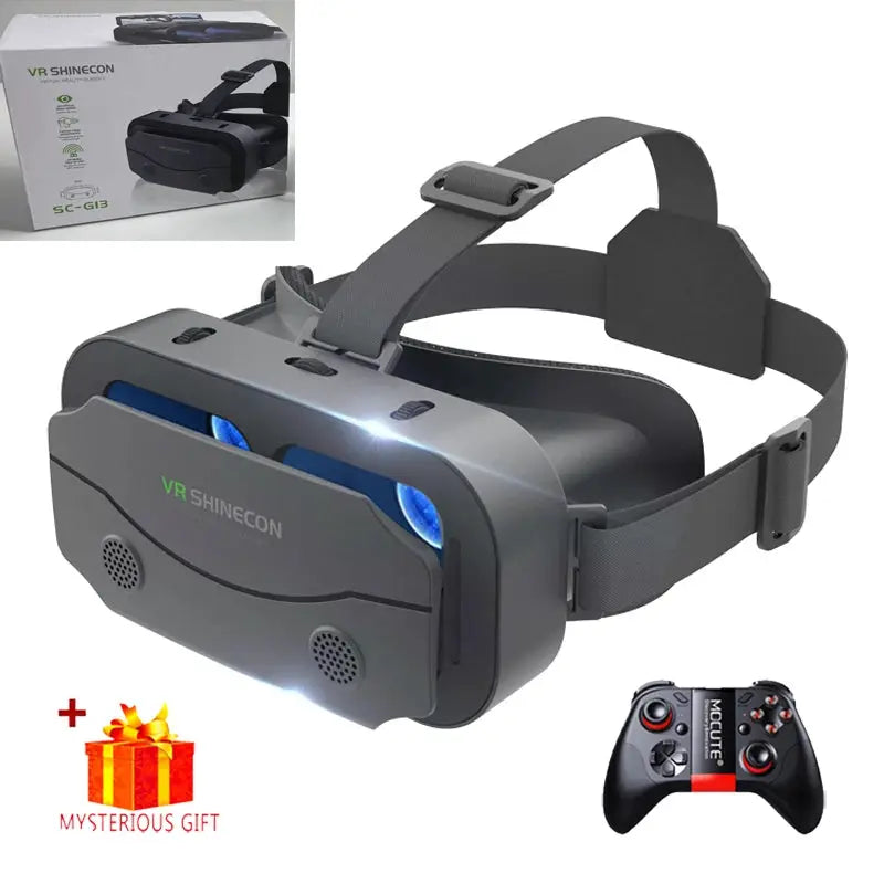 VR Glasses Virtual Reality Headset For Smartphones With 3D Lenses Smart Goggles Game Accessory