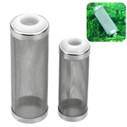Stainless Steel Water Inlet Protective Sleeve For Aquarium Filter And Water Inlet Screen Sleeve 1 Piece