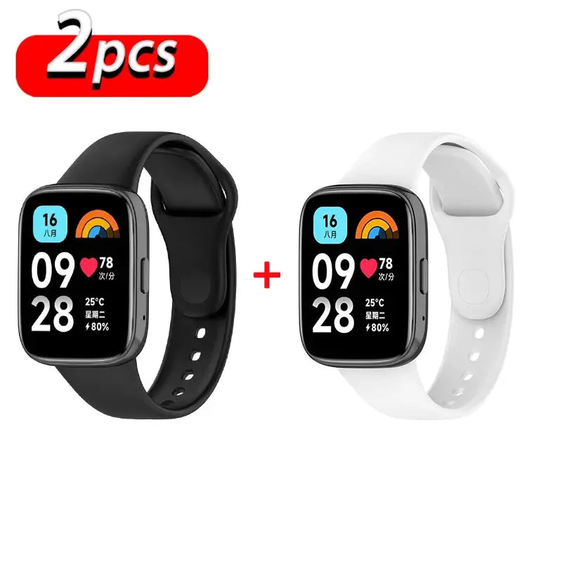 Silicone Strap+Case for Xiaomi Redmi Watch 3 Active band smartwatch Accessories Sport Bracelet For Redmi watch3 Active/Lite 2030