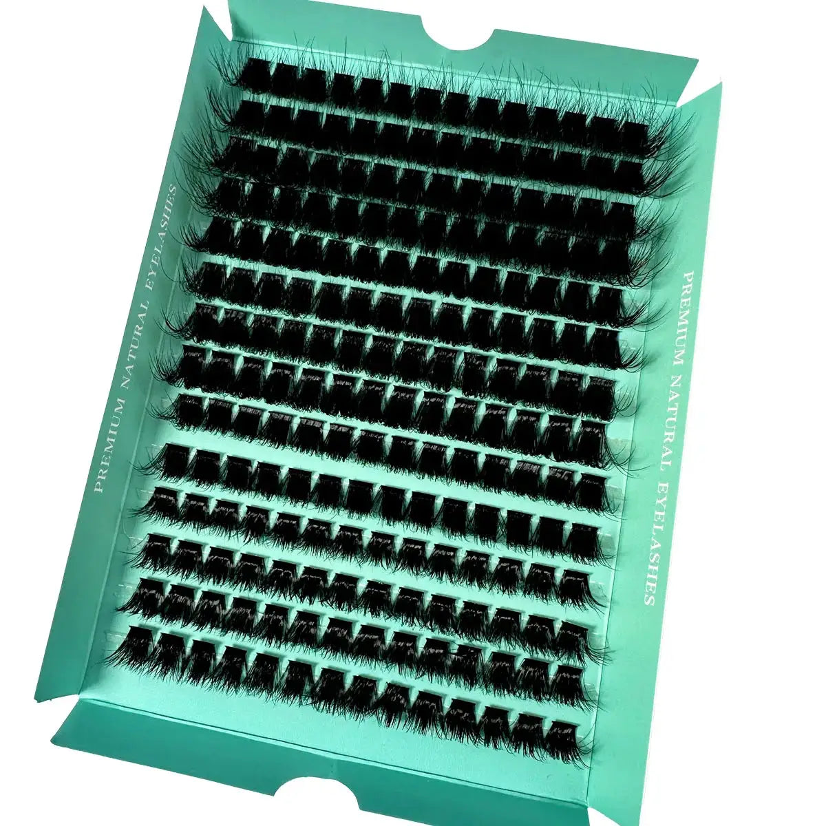 160D 8-20mm 5D Fluffy Individual DIY Eyelash Clusters D Curl 280pcs Natural Segmented Lash Extensions Tools