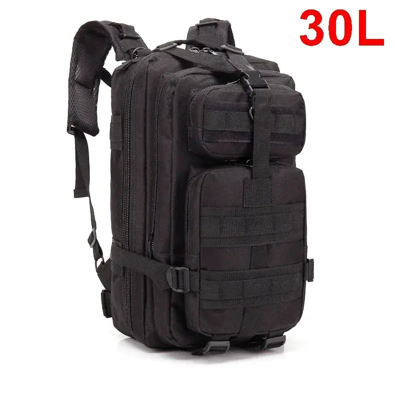 RidgeGuard Tactical Backpack 30L and 50L Durable MOLLE Pack for Hiking Trekking Hunting and EDC
