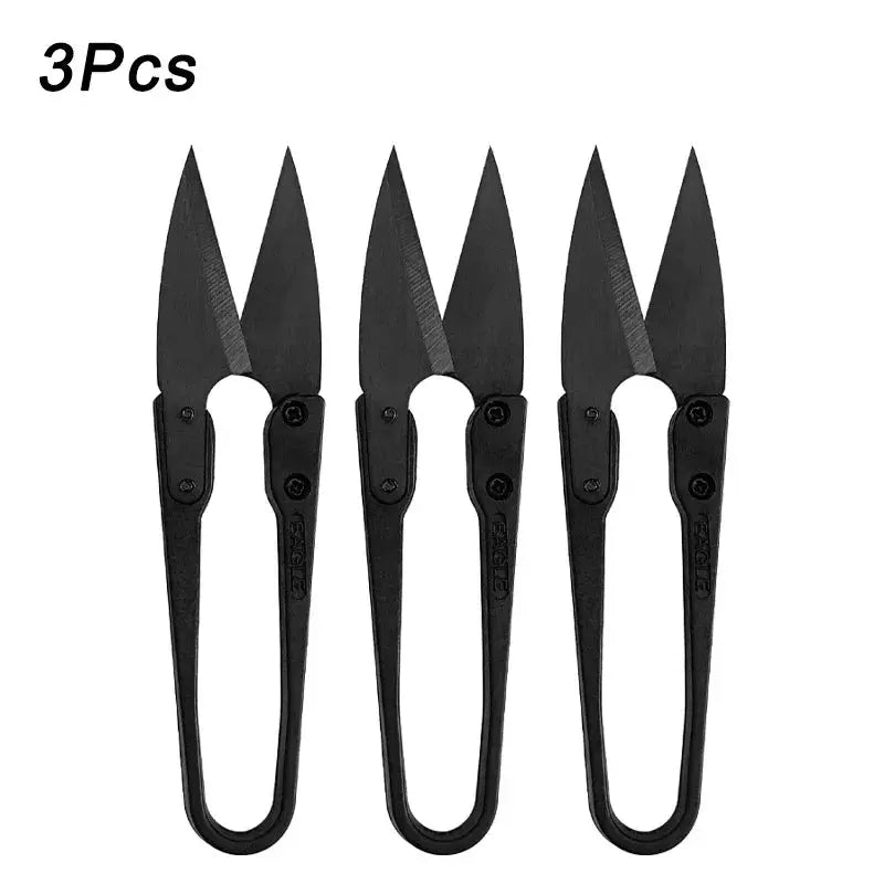 U Shaped Thread Cutter Sewing Scissors Beading Embroidery Trimming Threads Fabric Snips Set Of 1 To 5 Pieces