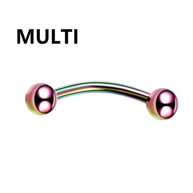 Stainless Steel Horseshoe Fake Nose Ring C Clip Septum Lip Hoop 1Pc For Women Men Jewelry