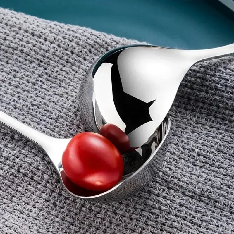 Stainless Steel Long Handle Soup Spoons Set 1 Piece 2 Piece Hot Pot Scoops Colander Kitchen Tableware Utensils
