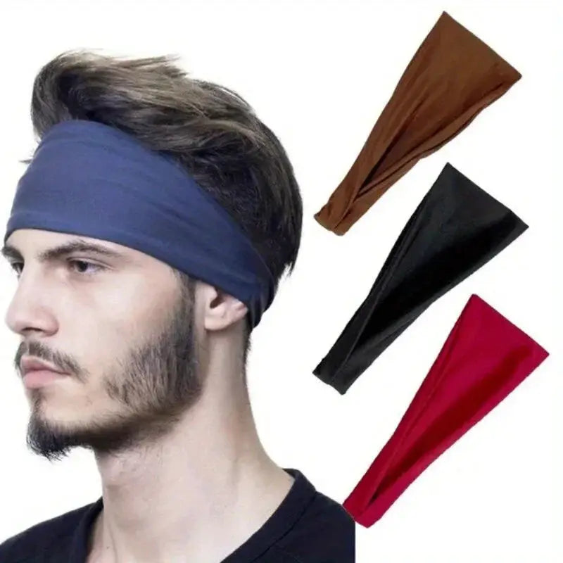 Sports Sweatproof Headband Quick Drying Breathable Sweat Absorbing For Running And Yoga