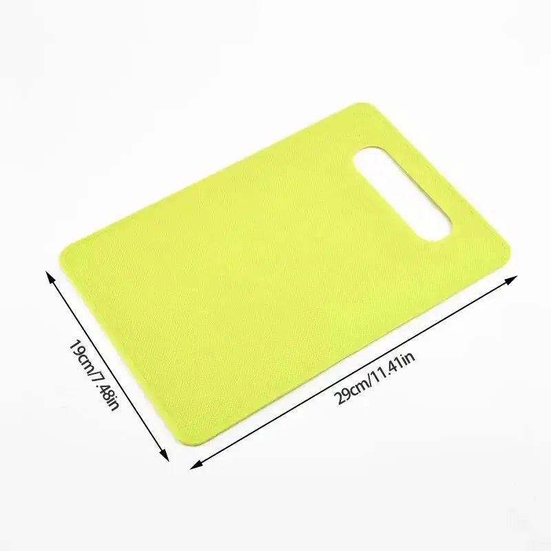 PP Square Chopping Board For Kitchen Non Slip Easy To Clean Vegetable And Fruit Cutting Board For Food Prep