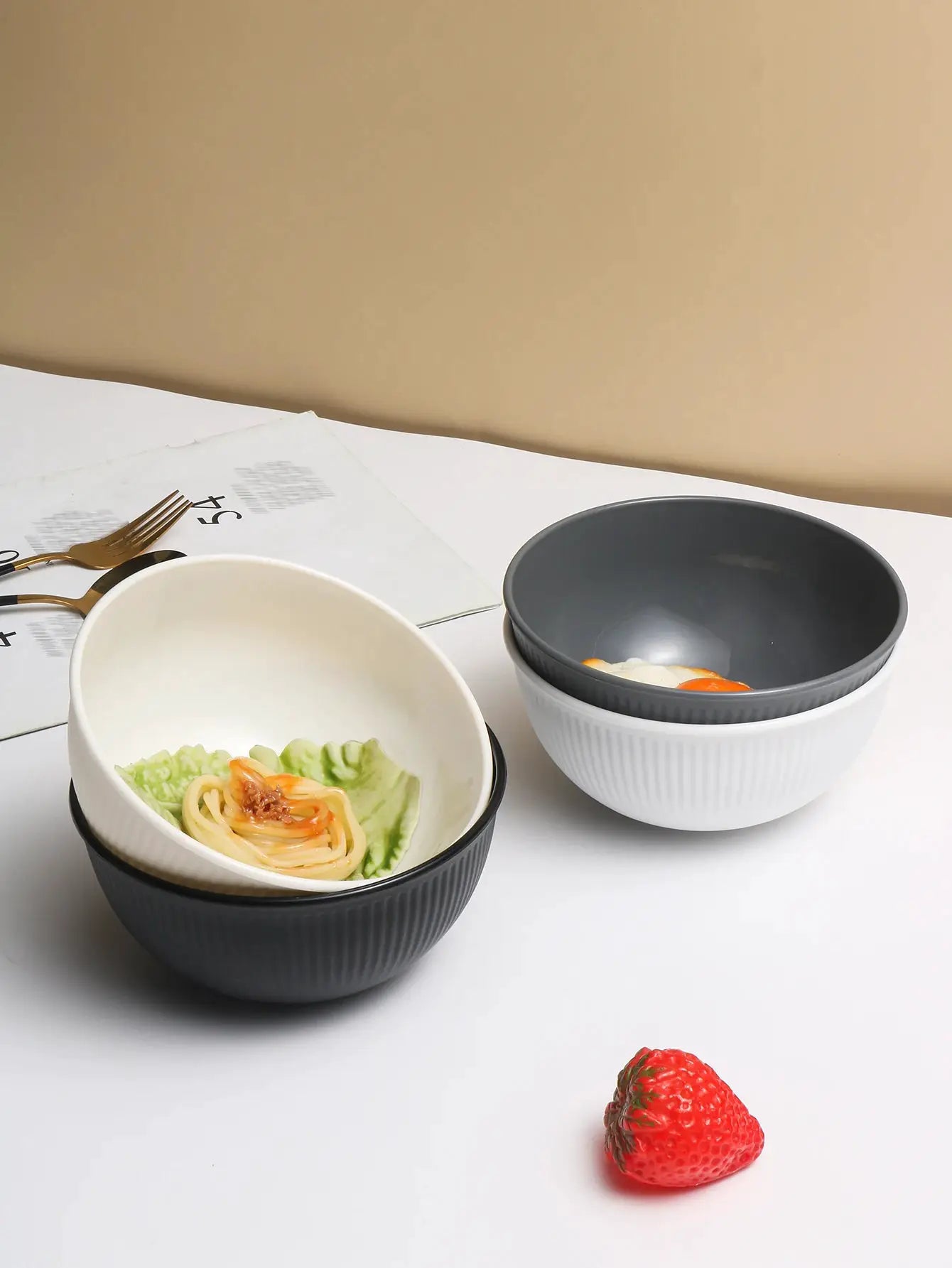 4 To 11 Piece Plastic Bowl Set Reusable And Durable For Camping Picnics Kitchen Microwave And Dishwasher Safe