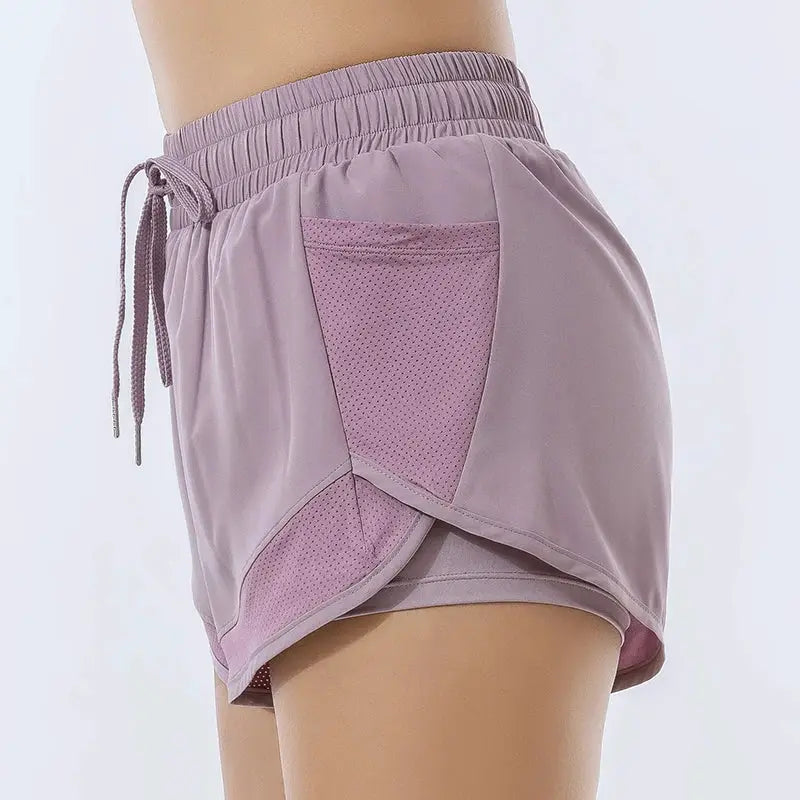 VivaFlex Women's QuickDry Lightweight Fitness Shorts For Yoga Running And Gym Training