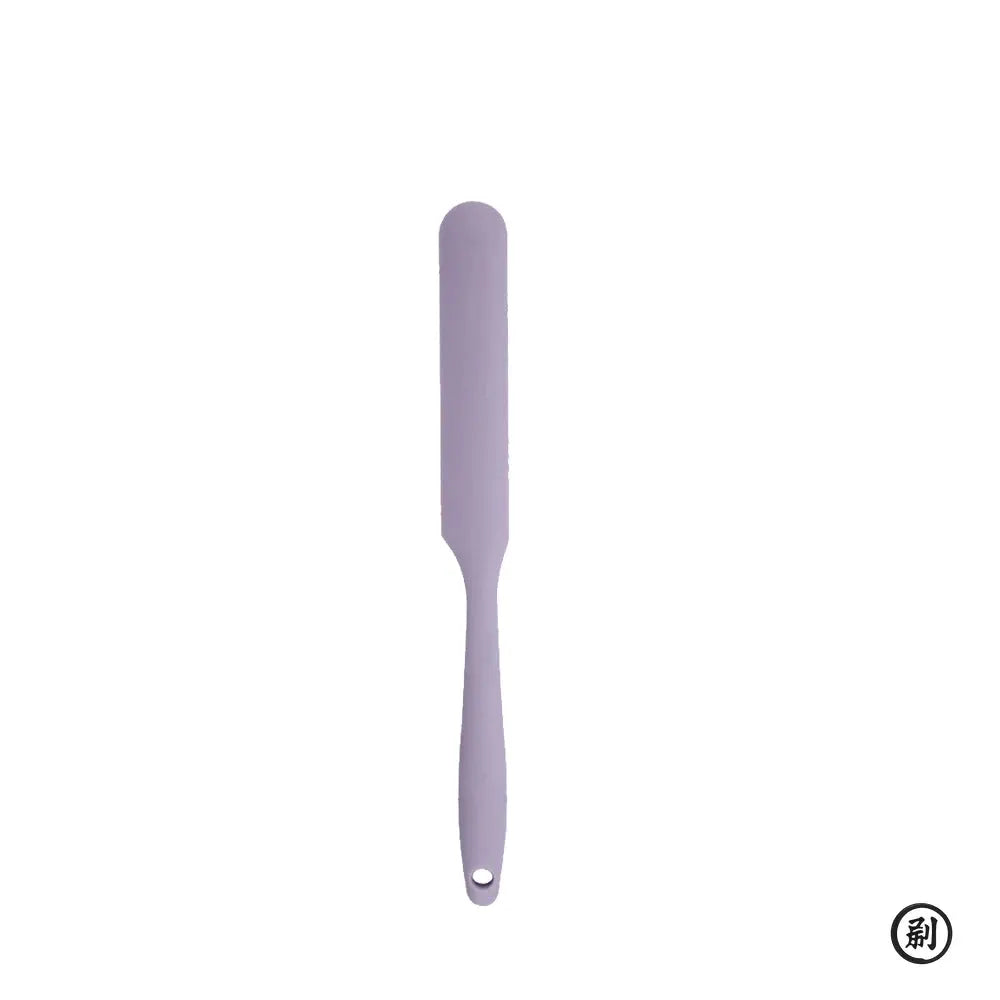 Food Grade Silicone Cream Scraper And Cake Spatula With Long Handle Heat Resistant Kitchen Baking Tool