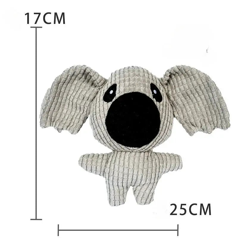 Plush Sleeping Duck Dog Toy For Small And Large Dogs Bite Resistant Teeth Grinding Relief With Duck Sound Toy