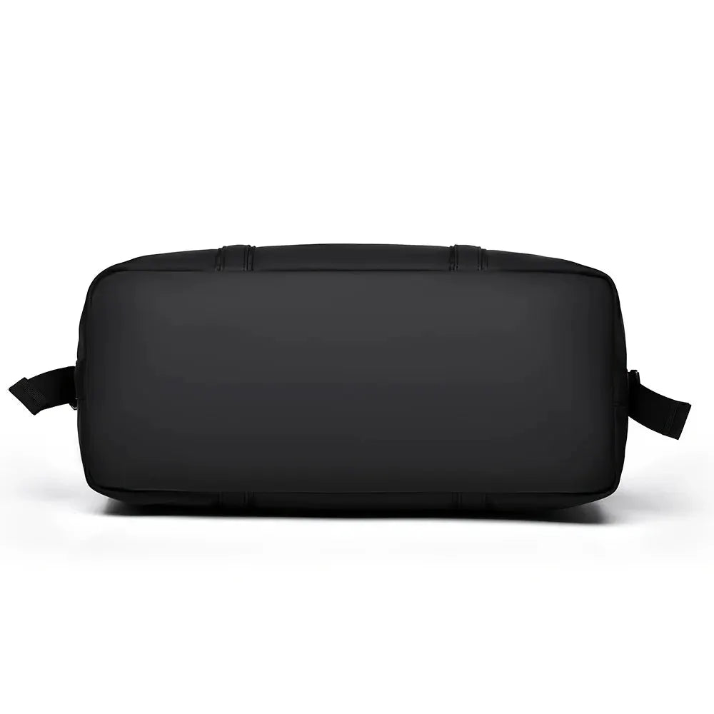 Large Capacity Travel Duffel Bag, black unisex sports bag for overnight trips