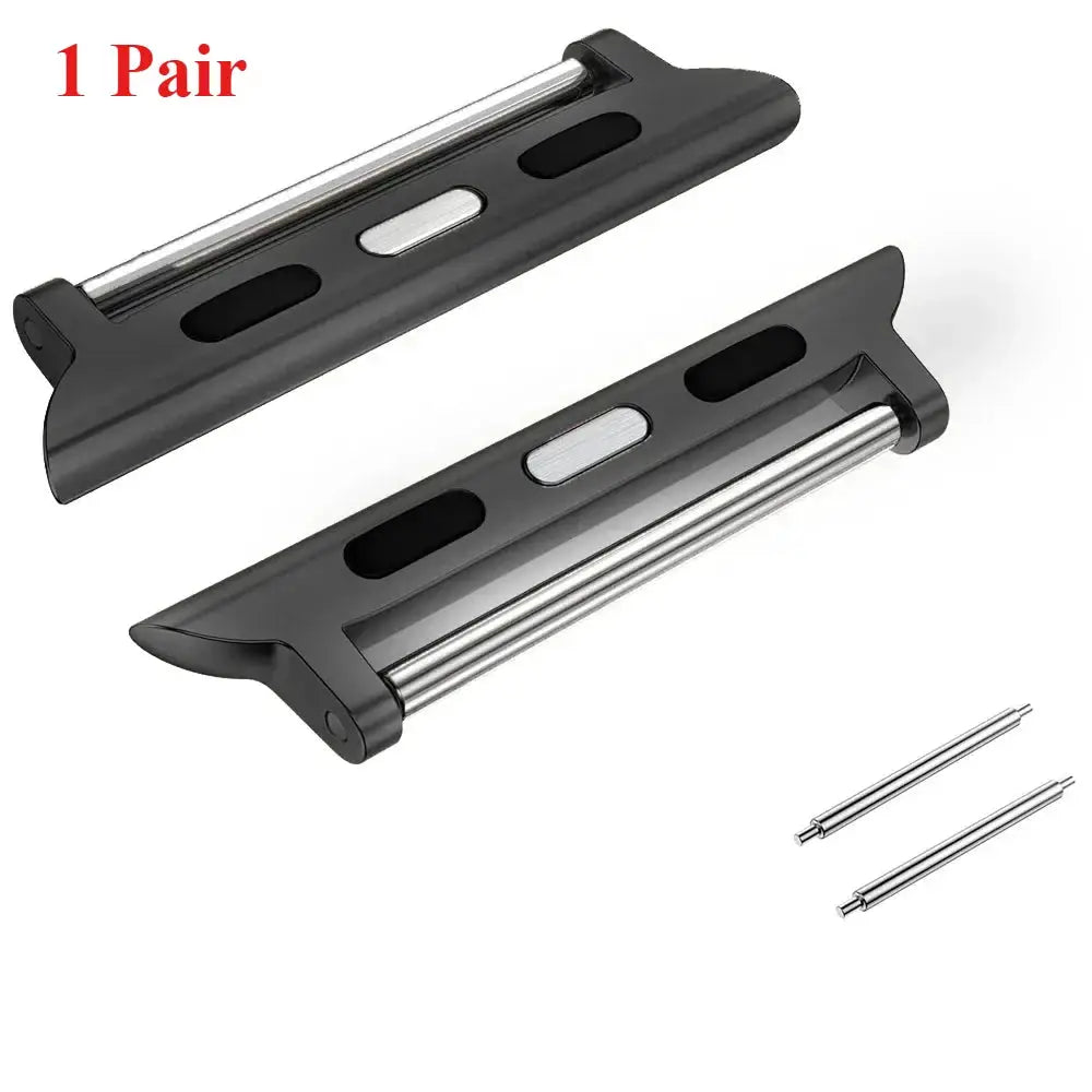 Watchband Connector for Apple Watch Ultra 2 49mm 46mm 45mm 44mm 42mm Adapter for IWatch Series 10 9 8 7 6 5 4 22mm Width Straps