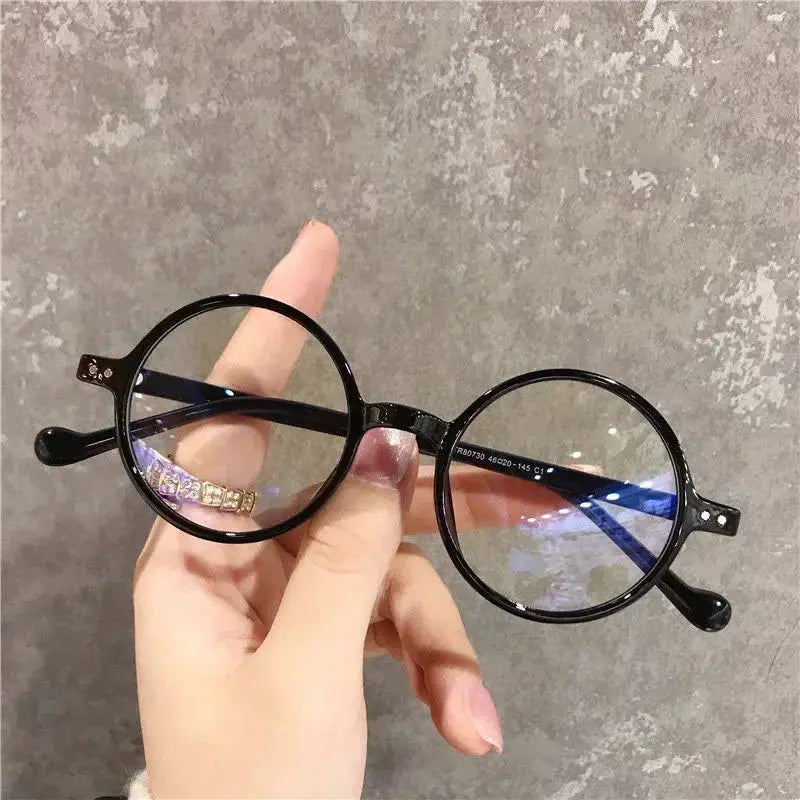 NovaVision Round Reading Glasses Ultralight Small Frame Blue Light Blocking Presbyopic Eyewear Diopters 1.0 To 4.0