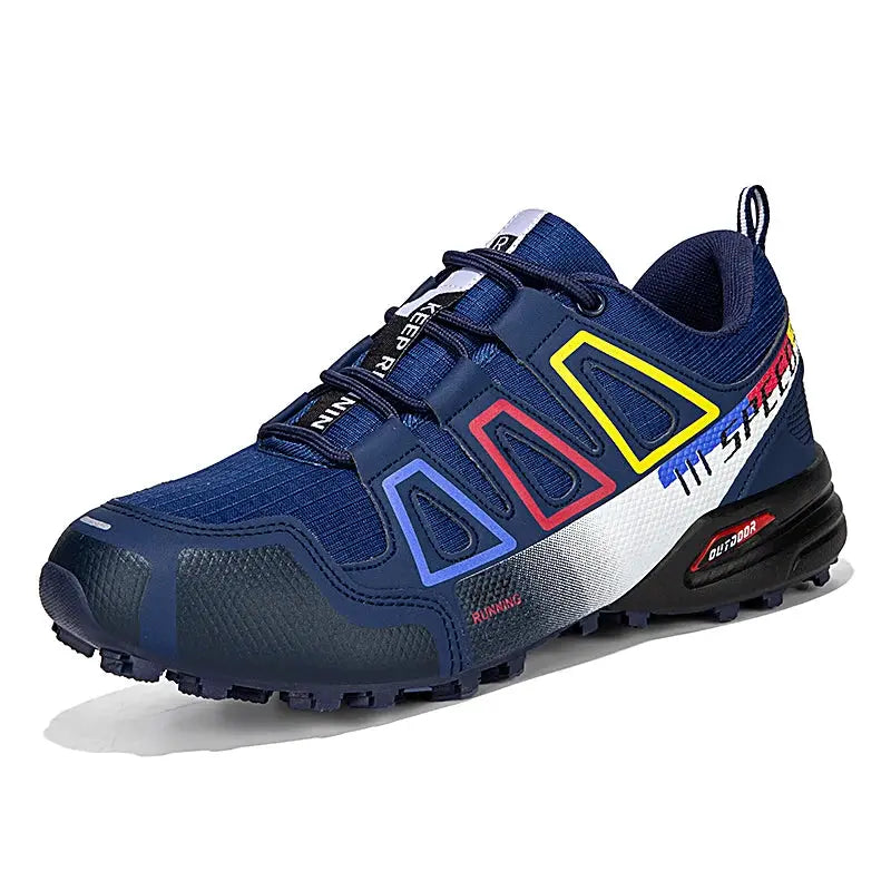 Unisex Outdoor Hiking Shoes Lace Up Non Slip Lightweight Tactical Training Sports Shoes Casual Cycling